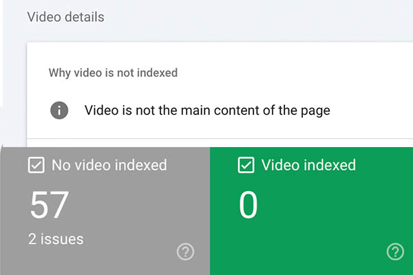 آموزش رفع خطای Video is not the main content of the page